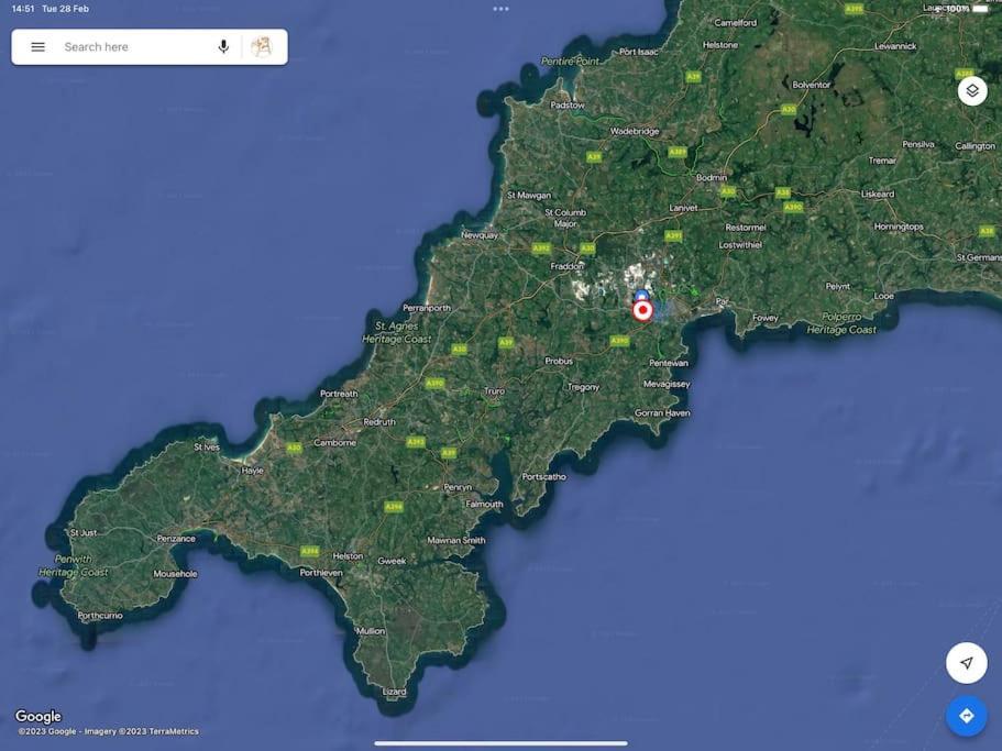 White Eden - Explore Cornwall From A Comfy Central Appartment Сент-Остел Экстерьер фото